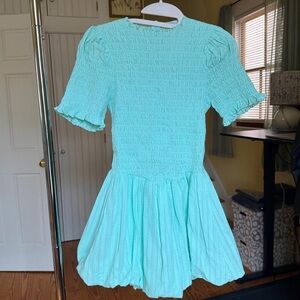Bubble Dress in Mint Après Studio